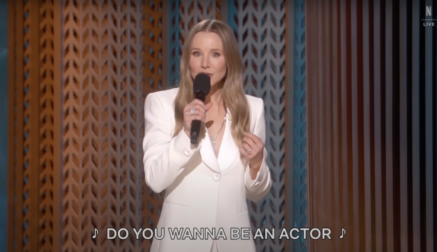Kristen Bell's "Do you want to be an actor?"